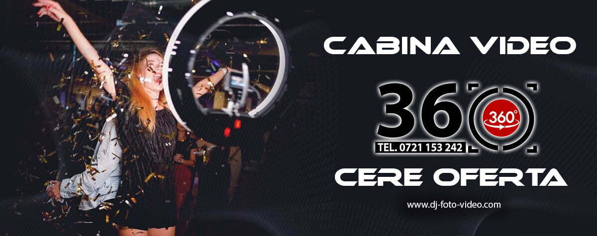 Cabina Video 360 - Selfie Booth 360
